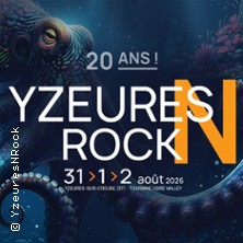 Yzeures'n'rock - Pass 3 Jours du 31/07 au 02/08/26