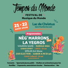 Festival Tempos du Monde 2026 - Pass 2 jours