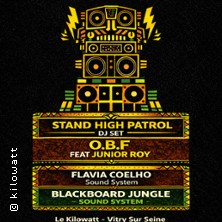 O.B.F + Stand High Patrol Dj Set + Flavia Coelho + Blackboard Jungle Sound