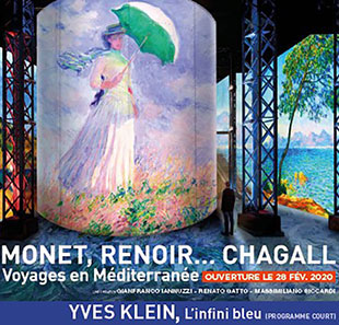 Exposition MONET, RENOIR ... CHAGALL VOYAGES EN MÉDITERRANÉE PARIS Exposition MONET, RENOIR ... CHAGALL VOYAGES EN MÉDITERRANÉE PARIS